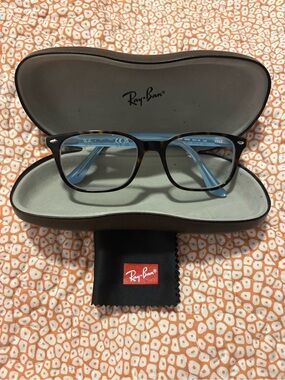 Rayban Prescription Frames With Case And Cloth